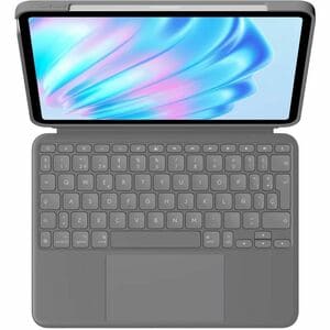 Logitech Combo Touch Keyboard/Cover Case for 27.9 cm (11") Apple iPad Air 11 (2024), iPad Air (5th Generation) iPad Air - 