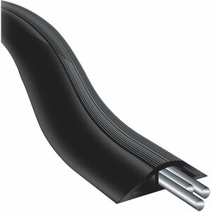 connektgear Cable Protection - Black - 1 Pack Pack - Cable Cover - 3m Length - Rubber