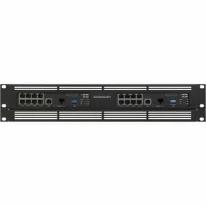 RACKMOUNT.IT Rackmount Kit - For Firewall - 1.3U/2U Rack Height - Rack-mountable - Jet Black