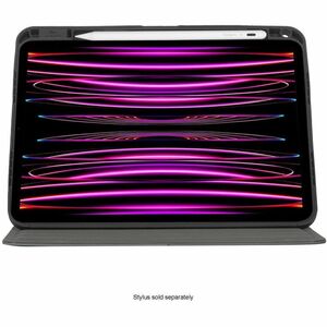 Targus Click-In THZ987GL Carrying Case (Folio) for 27.9 cm (11") Apple iPad Pro 11 (2024) Tablet - Black - Drop Resistant,