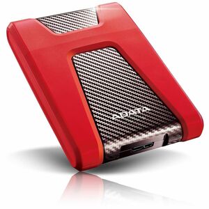 Disco Duro Pórtatil Adata DashDrive Durable HD650 AHD6502TU31CRD - Externo - 2TB - Rojo - Consola de juegos Dispositivo co