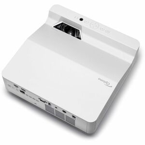 Optoma ZH430UST 3D Ultra Short Throw DLP Projector - 16:9 - White - High Dynamic Range (HDR) - Front - 1080p - 30000 Hour 