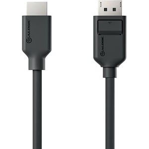 Alogic Elements 2 m DisplayPort/HDMI AV-Kabel - 1 / Pack - Cable for Notebook, Audio-/Video-Gerät, Projektor, Monitor, Com