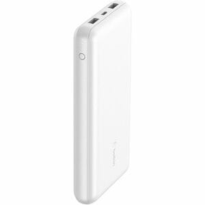 Belkin 15W 3-port USB Power Bank - 20K mAh - 2xUSB-A (12W), 1xUSB-C (15W) - Portable Charger - w/ USB-A to USB-C Cable - W