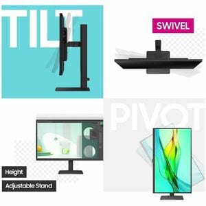 Samsung ViewFinity S32D600UAU 32 Zoll Klasse WQHD LED-Monitor - 16:9 Format - 81,3 cm (32 Zoll) Viewable - LED Hintergrund