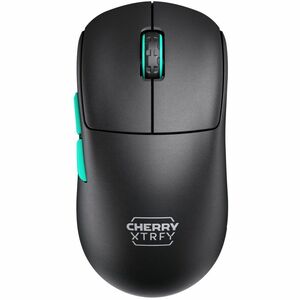 CHERRY XTRFY M68 Gaming-Maus - Funkfrequenz - USB - Schwarz - Kabel/Drahtlos - 2,40 GHz - wiederaufladbar - Symmetrisch - 