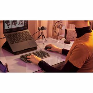 Logitech MX Keys Mini for Mac Keyboard - Compact - Wireless Connectivity - USB Interface - German - QWERTZ Layout - Space 