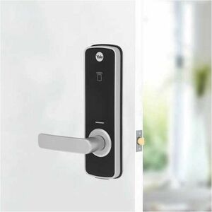 Yale Unity Entrance Smart Lock - Black, Silver - Wireless LAN - Bluetooth - Silver Powder Coat
