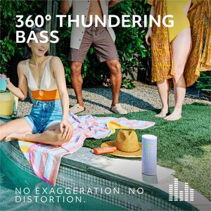 Ultimate Ears MEGABOOM 4 Portable Waterproof Bluetooth Speaker With Powerful 360-Degree Sound and Thundering Bass, Floatin