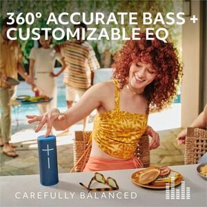 Ultimate Ears BOOM 4 Portable Waterproof Bluetooth Speaker With 360-Degree, Bold, Immersive, Crystal-Clear Sound, Floating