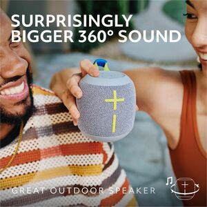 Ultimate Ears WONDERBOOM 4 Portable Waterproof Bluetooth Speaker With Big Bass and 360-Degree Sound, Dustproof Floating Sp