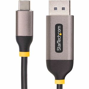 StarTech.com Câble USB-C vers DisplayPort de 3m, 8K 60Hz/4K 144Hz, HDR, Câble de Conversion Vidéo USB-C vers DP 1.4, Compa