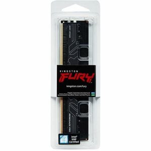 Kingston 32GB (1 x 32GB) DDR5 6400MT/s CL32 FURY Renegade Pro RDIMM Black EXPO - For Motherboard - 32 GB (1 x 32GB) - DDR5