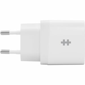 Hyper HyperJuice 20 W AC Adapter - Universal Adapter - 1 USB - 1 USB Type-C - For iPhone - 120 V DC, 230 V DC Input - 5 V 