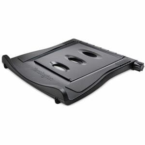 Kensington SmartFit Easy Riser Cooling Stand - Upto 43.2 cm (17") Screen Size Notebook Support - Black - ABS Plastic