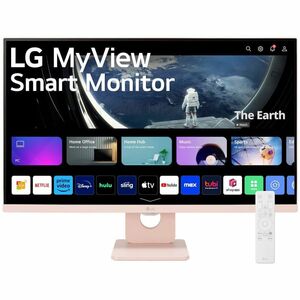LG MyView 27SR50F-P 27" Class Full HD Smart LCD Monitor - 16:9 - Pink - 27" Viewable - In-plane Switching (IPS) Technology