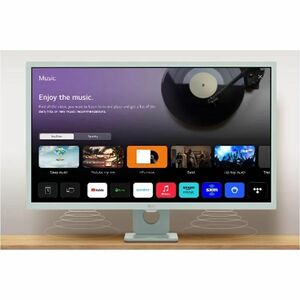 LG MyView 32SR50F-G 32" Class Full HD Smart LCD Monitor - 16:9 - Green - 31.5" Viewable - In-plane Switching (IPS) Technol