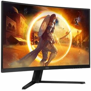 AOC CQ32G4VE 32" Class WQHD Curved Screen Gaming LED Monitor - 16:9 - 80 cm (31.5") Viewable - Vertical Alignment (VA) - L