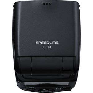 Canon Speedlite EL-10 Camera Flash - Guide Number 40m/118ft - 4 x Batteries Supported - AA