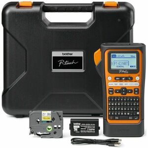 Brother PT-E310BTVP Electronic Label Maker - Thermal Transfer - 20 mm/s Mono18 mm, 12 mm, 3.50 mm, 6 mm, 9 mm - LCD Screen