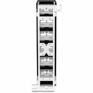 TRENDnet TC-KP12V 12 Port(s) Blank Patch Panel - Black Powder Coat - Wall Mountable