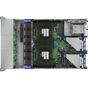 HPE ProLiant DL380 G11 2U Rack Server - 1 Xeon Silver 4510 2.40 GHz - 64 GB RAM - 1.88 TB SSD - (2 x 960GB) SSD Configurat