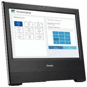 Shuttle X509 POS Terminal - (Intel Celeron 7305 1.10 GHz - 8 GB DDR5 SDRAM 120 GB M.2 - 39.6 cm (15.6") LCD Touchscreen - 