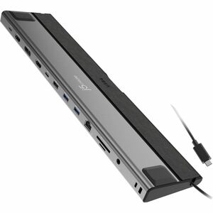 j5create JCD554 USB4 Docking Station für Notebook, Monitor, Tastatur, Maus - Ladefunktion - Speicherkartenleser - SD, micr