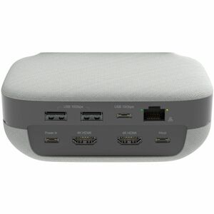 j5create Dock Pro JCDS337 USB Type C Docking Station for Notebook, Flash Drive - Charging Capability - Dark Grey - Desktop