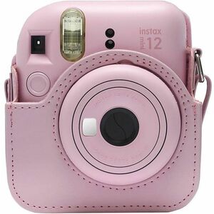 instax Carrying Case instax Instant Digital Camera - Blossom Pink - Debossed INSTAX Logo - Shoulder Strap