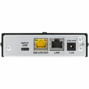 Crestron DM Lite HD-TXU-4KZ-111-E Video Extender Transmitter - Wired - 70.10 m Range - 2 x Network (RJ-45) - 4 x USB - Dis