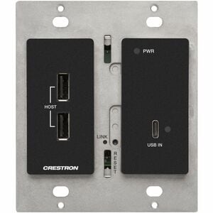 Crestron DM Lite HD-TXU-4KZ-111-2G-B Video Extender Transmitter - Wired - 70.10 m Range - 1 x Network (RJ-45) - 3 x USB - 