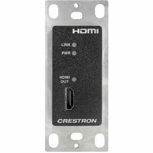 Crestron DM Lite HD-RX-4KZ-101-1G-B Video Extender Receiver - Wired - 70 m Range - 1 x Network (RJ-45) - 1 x HDMI Out - 10