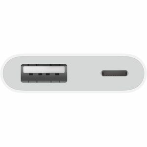 Apple Lightning to USB 3 Camera Adapter - 1 x Lightning - Male - 1 x USB 3.0 - Female, 1 x Lightning - Female