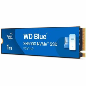 WD Blue SN5000 WDS100T4B0E 1 TB Solid State Drive - M.2 2280 Internal - PCI Express NVMe (PCI Express NVMe 4.0 x4) - 600 T