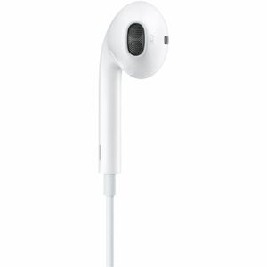 Apple EarPods Wired Earbud Stereo Earset - White - Binaural - Outer-ear - Lightning Connector