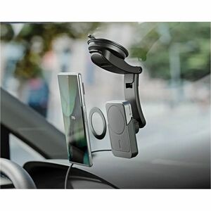 Alogic Matrix+ Induktionsladegerät - Schwarz - für Qi-fähiges Gerät, Smartphone - 12 V Eingang - 1 - Proprietär - Schnella