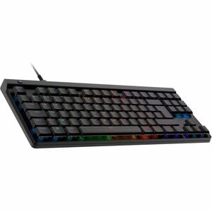 Clavier de jeu Logitech G G515 TKL - Sans pavé numérique - Câble Connectivité - USB Interface - RGB LED - Français - AZERT