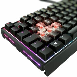 CHERRY XTRFY MX 3.1 Gaming Keyboard - Full-size - Cable Connectivity - USB Type A Interface - RGB LED - English (US) - Bla