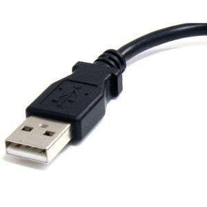 6IN MICRO USB CABLE - A TO MICRO B - USB TO MICRO B - 1X USB 2.0 A MALE 1X USB 2.0 MICRO-B MALE - 6-INCHES - BLACK
