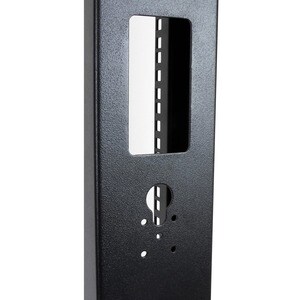 StarTech.com 2POSTRACK42 42U Rack Frame for Server, LAN Switch, Patch Panel - 482.60 mm Rack Width - Black - Steel - 300.2