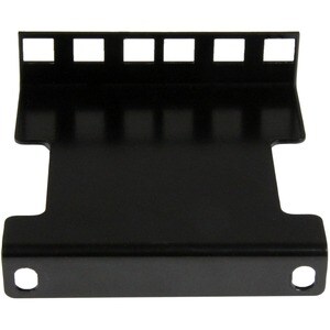 StarTech.com Mounting Adapter Kit for Network Equipment - Black - TAA Compliant - 58.97 kg Load Capacity - Steel - 1 Each