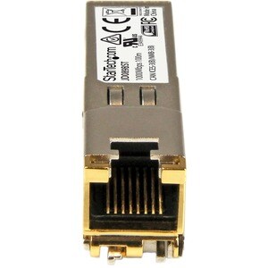 StarTech.com SFP (mini-GBIC) - 1 x RJ-45 10/100/1000Base-T Network LAN - 1 Each - For Data Networking, Optical Network - T