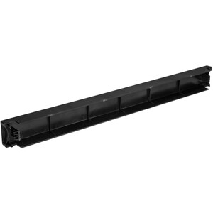 StarTech.com Blanking Panel - Plastic - Black - 1U Rack Height - 10 / Pack - 30.5 mm Height x 43.2 mm Width x 482.6 mm Depth