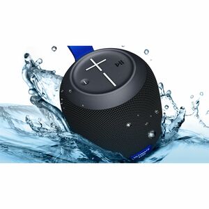 Ultimate Ears WONDERBOOM PLAY Portable Bluetooth Speaker System - Active Black - Battery Rechargeable - USB - 1 Piece