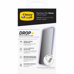 OtterBox Premium Pro Glass 9H Aluminiumsilikat, Glas Bildschirmschutz für iPhone 16 Pro Max - Glasklar - 1 - für OLED iPho