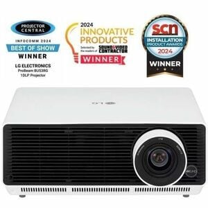 ProBeam BU53RG 4K UHD (3840x2160) Short Throw Laser Projector - 5000 Lumens - HDMI, USB-A, RJ45, Bluetooth - Speakers - 3 