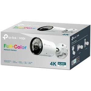 TP-Link VIGI C385 8 Megapixel Outdoor 4K Netzwerkkamera - Farbe - Kugel - 30 m Infrarot/Farbe Nachtsicht - H.265+, H.265, 