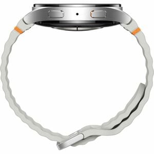 Samsung Galaxy Watch7 SM-L310 Smart Watch - 44 mm Case Width - Unisex - Silver Body Color - White Band Color - Aluminium B