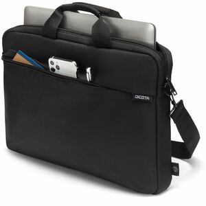 Dicota Slim Case ONE Carrying Case for 35.6 cm (14") to 40.6 cm (16") Notebook - Black - Bump Resistant, Shock Resistant -